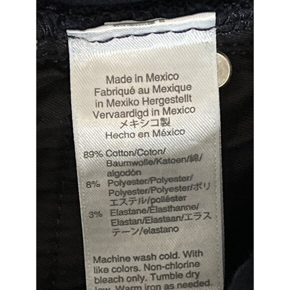 J.Crew Toothpick High Rise Skinny Jeans 25 10" Dark Wash Stretch - Picture 10 of 13